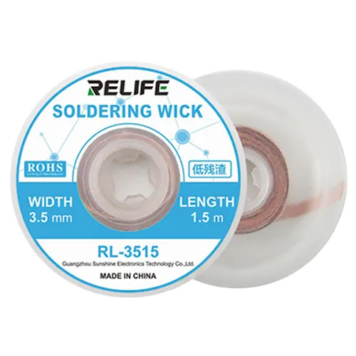 Replacement for RELIFE RL-20C 3515 SUCKING WIRE SOLDER WICK - Quality Phone Parts in Sri Lanka